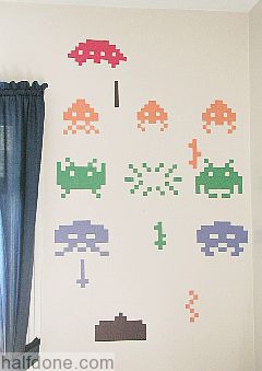 Space Invaders Wall